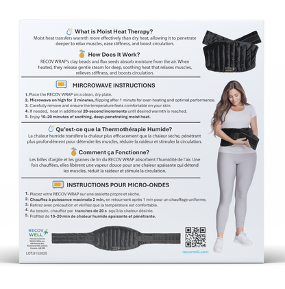 RECOV WRAP - MOIST HEAT THERAPY WRAP