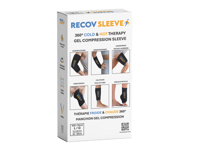 RECOV SLEEVE - 360° COLD & HOT GEL COMPRESSION  SLEEVE