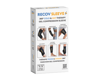 RECOV SLEEVE - 360° COLD & HOT GEL COMPRESSION  SLEEVE