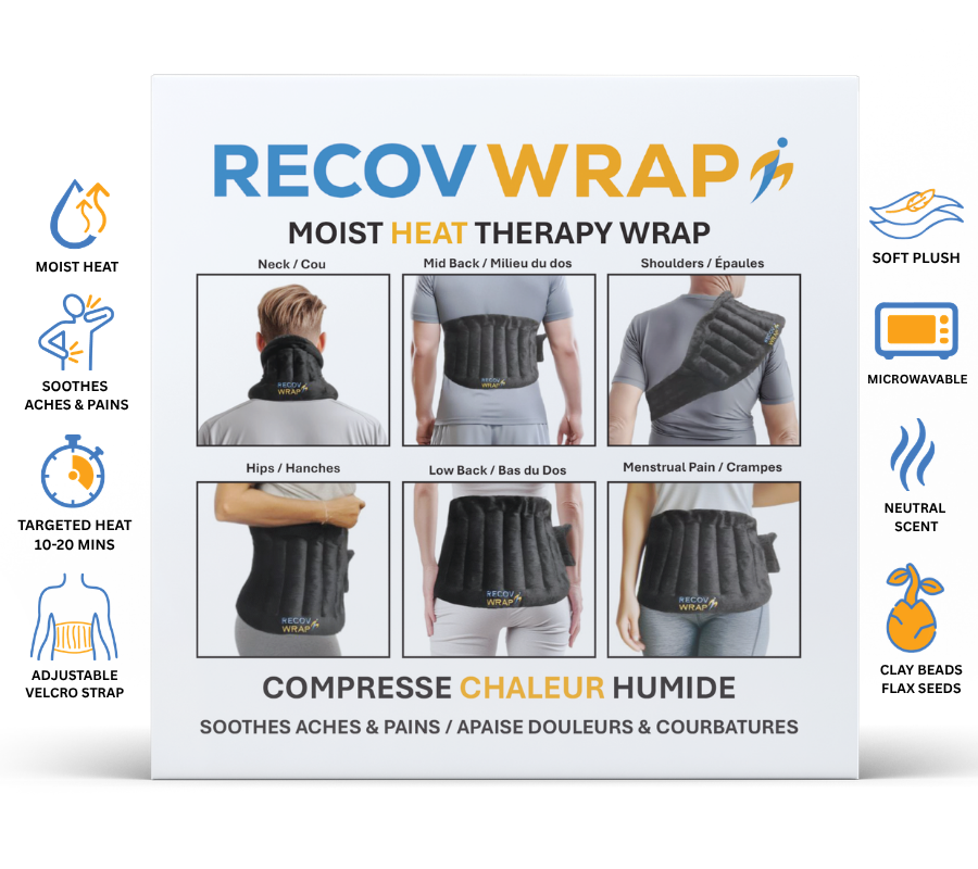 RECOV WRAP - COMPRESSE CHALEUR HUMIDE